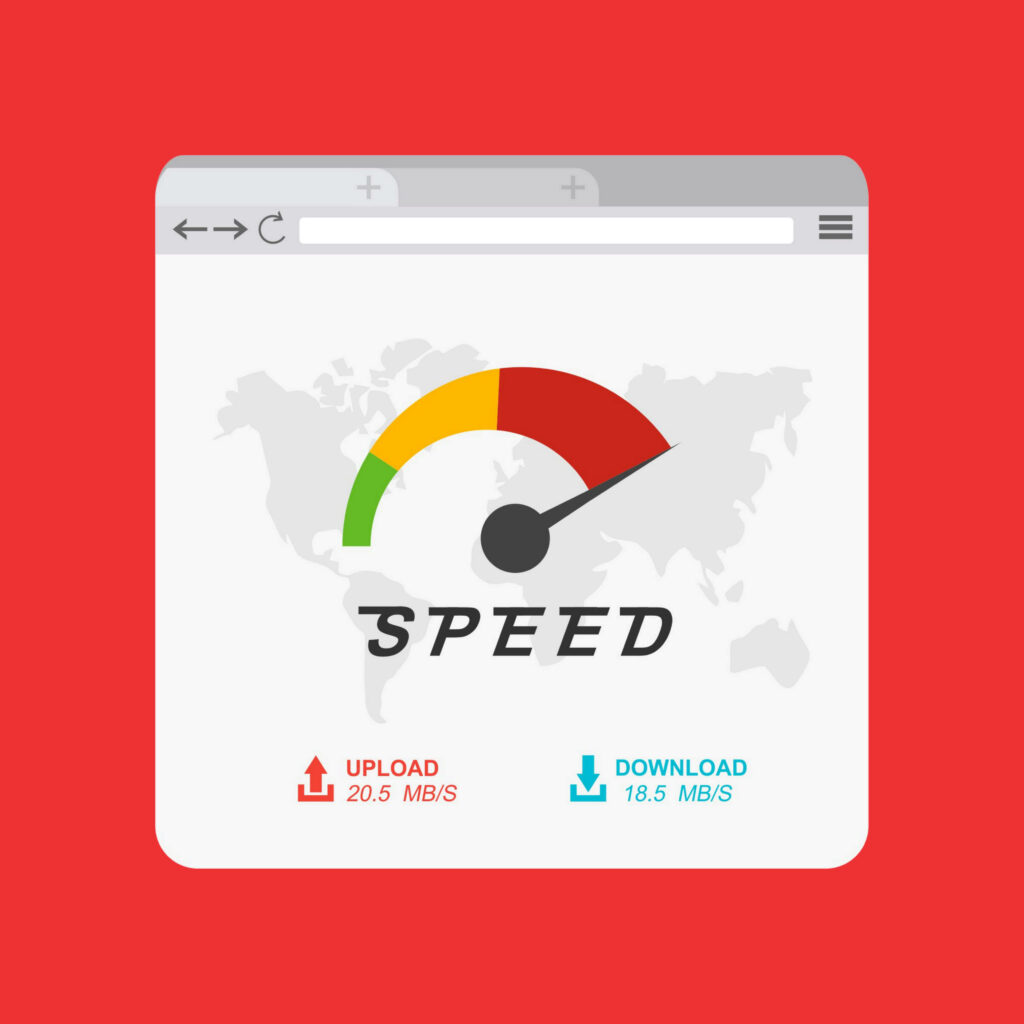 Website speed guage